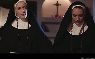 Libidinous and cast off nuns can't obstruct grinding forever others yummy pussies